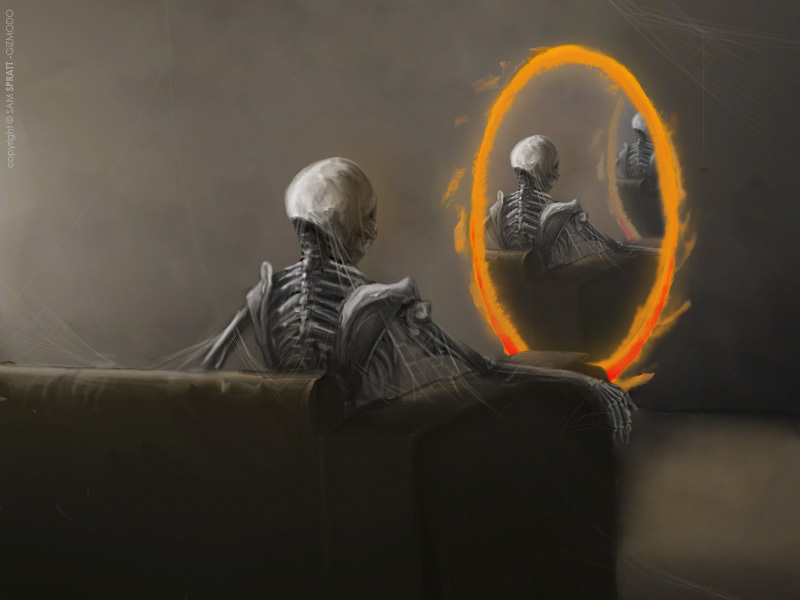 Illustration for article titled Kotaku Shop Contest: Bored To Death Winners